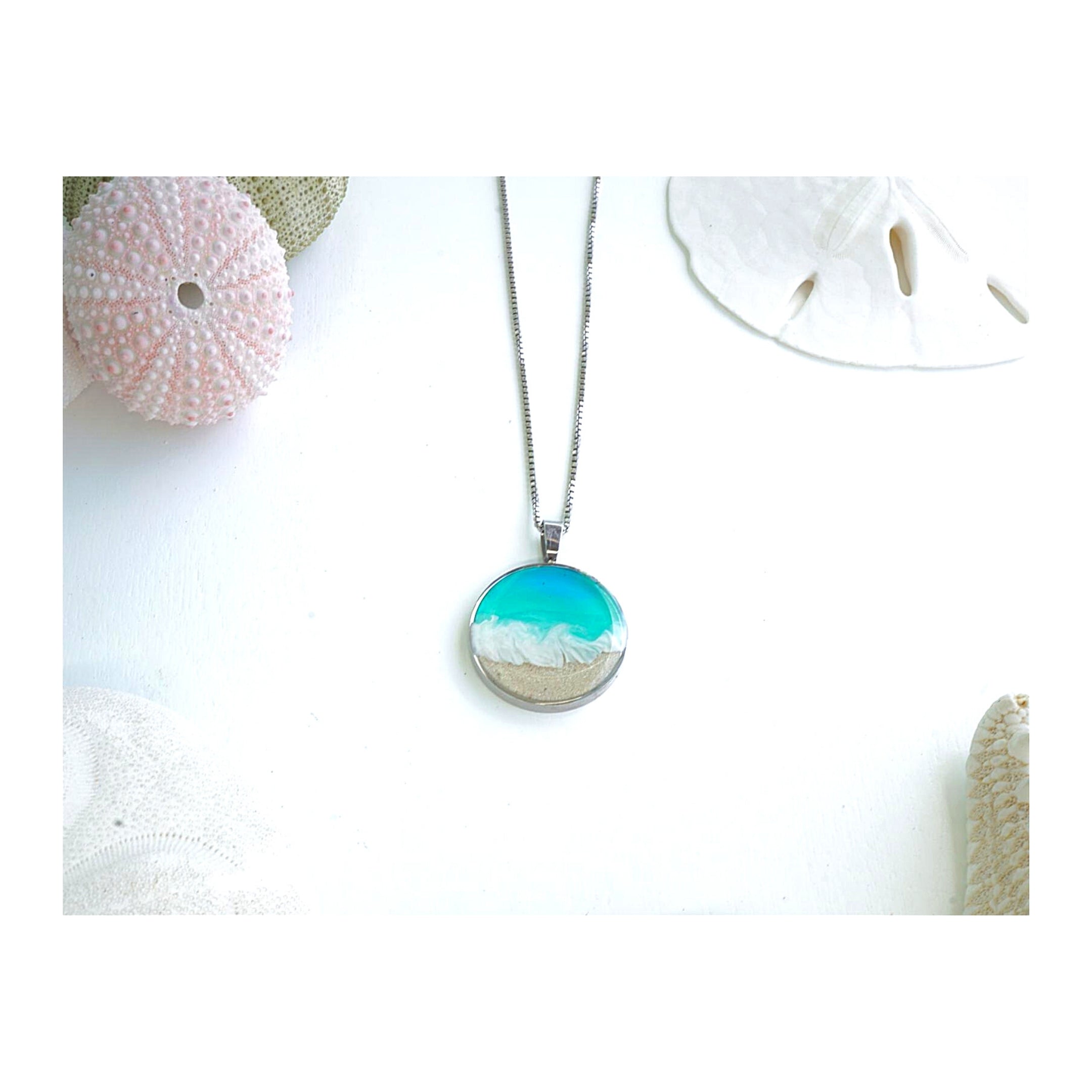 Shoreline Circle Necklace (Sterling buy Silver)