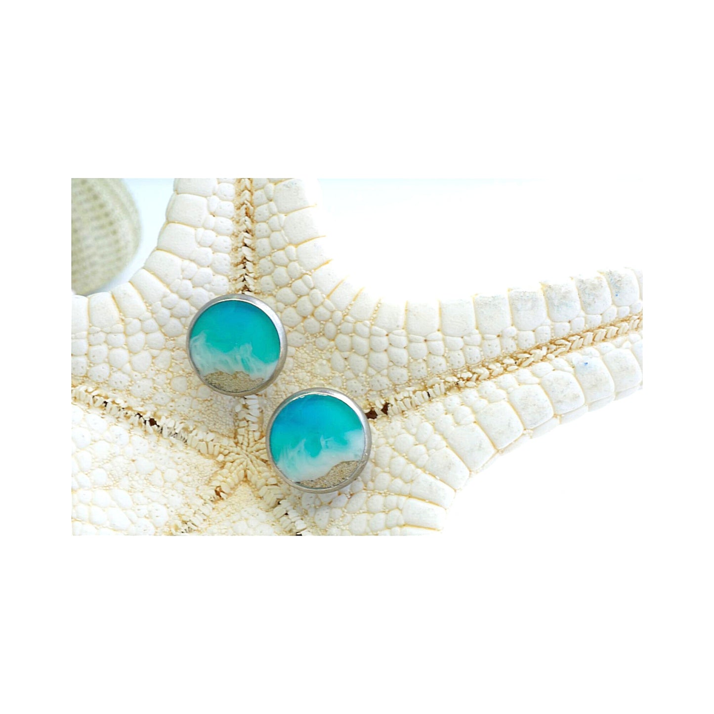 Shoreline Circle Earrings (Sterling Silver)